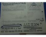 LPS Decalque Folha Qantas Varig